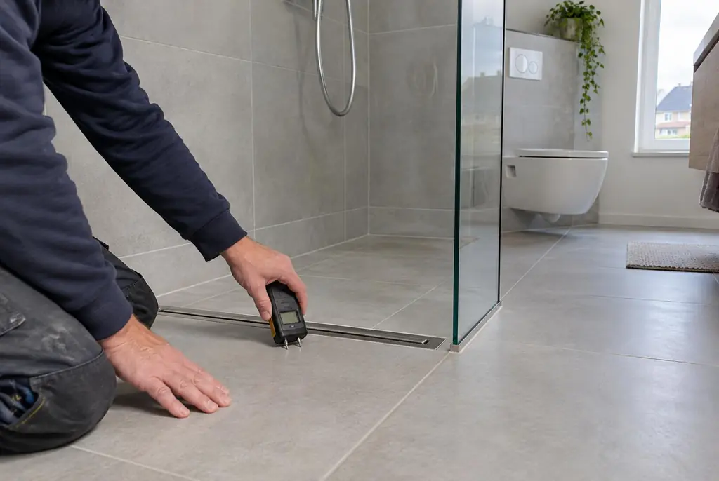 Lekdetectie Putten – badkamer in een nieuwbouwwoning